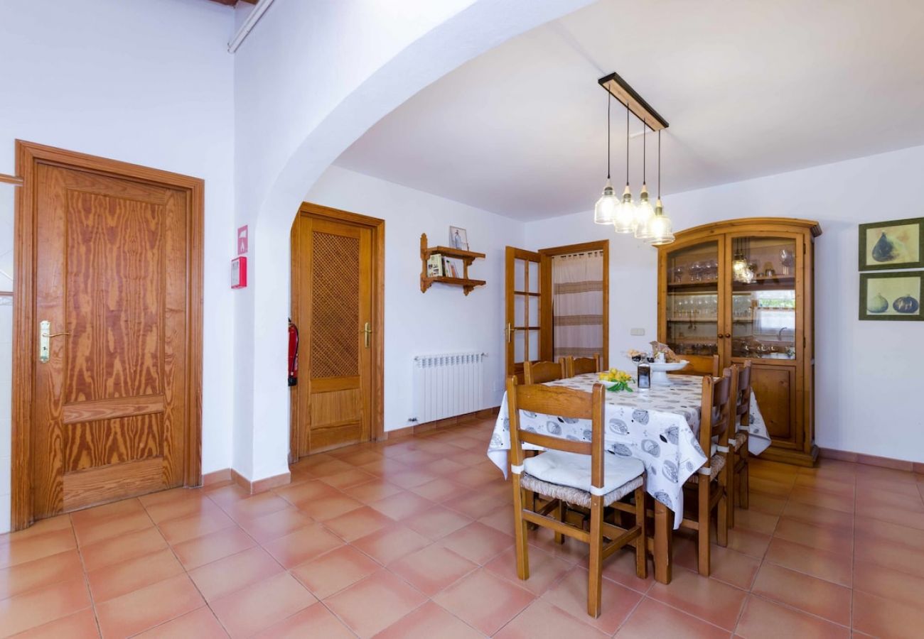 House in Sa Coma - YourHouse Es Garroveral 3, quiet and individual holidays in the Tramuntana area