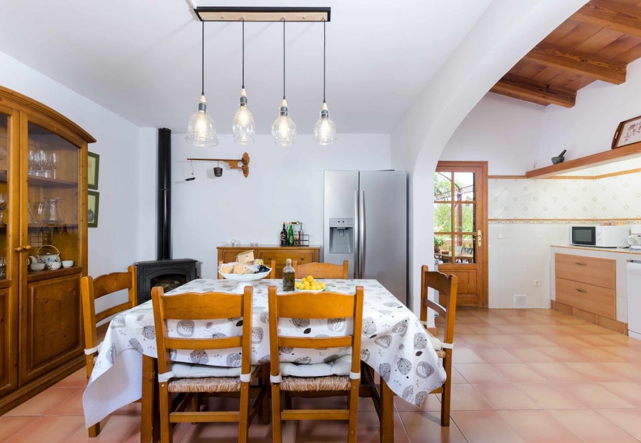 House in Sa Coma - YourHouse Es Garroveral 3, quiet and individual holidays in the Tramuntana area