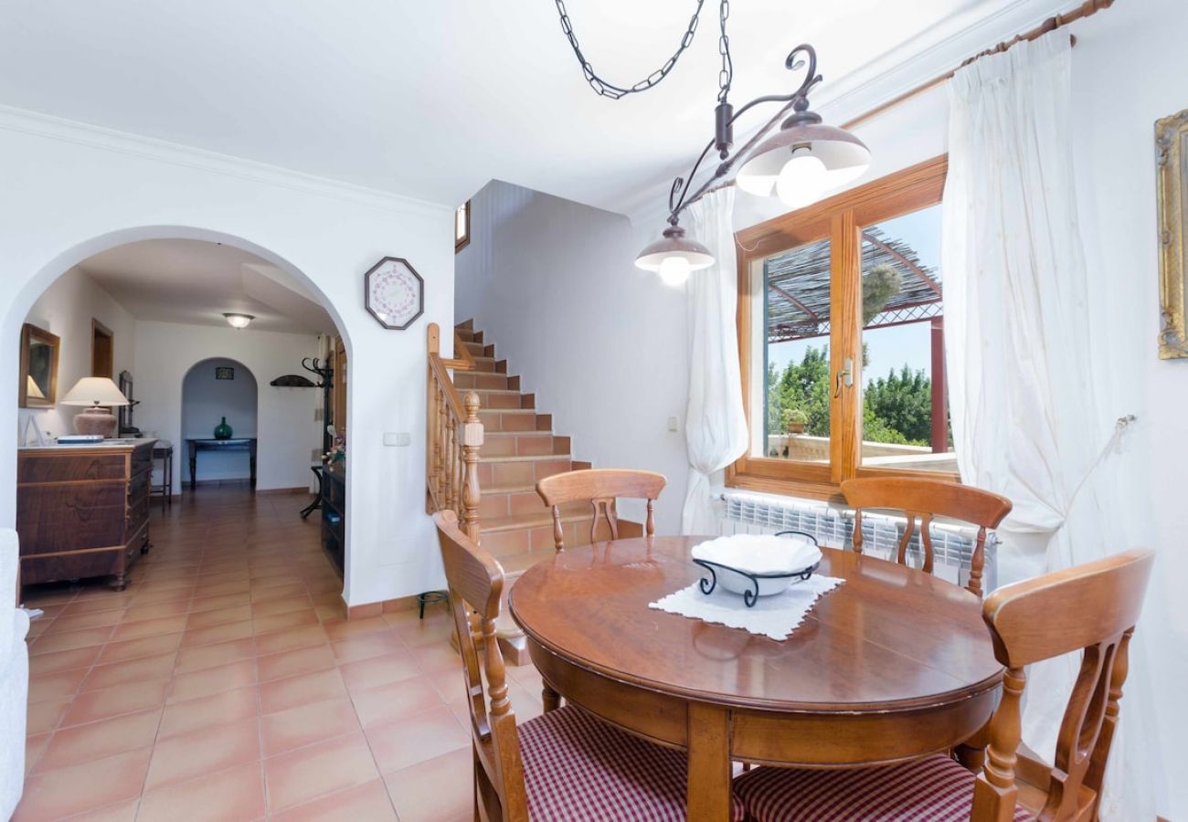 House in Sa Coma - YourHouse Es Garroveral 3, quiet and individual holidays in the Tramuntana area