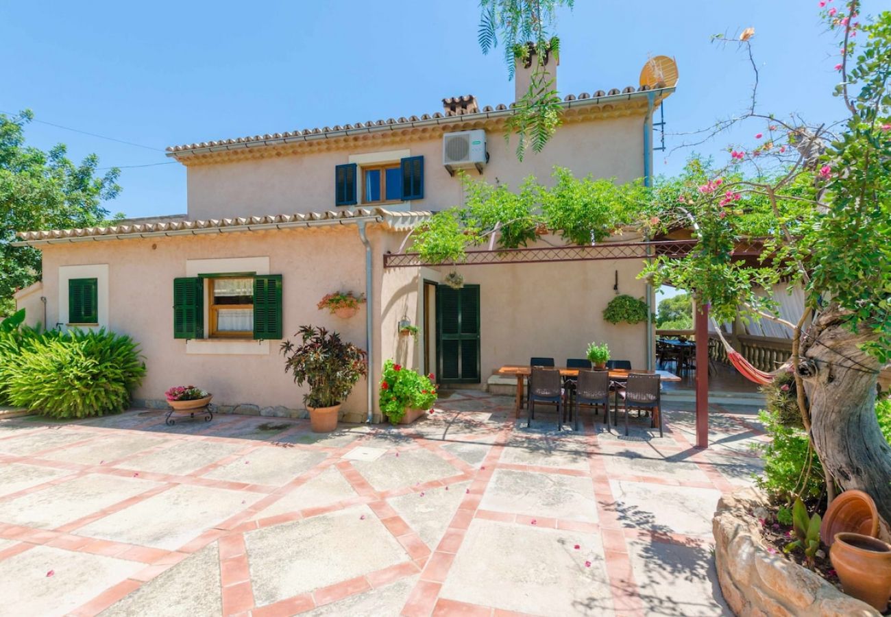 House in Sa Coma - YourHouse Es Garroveral 3, quiet and individual holidays in the Tramuntana area