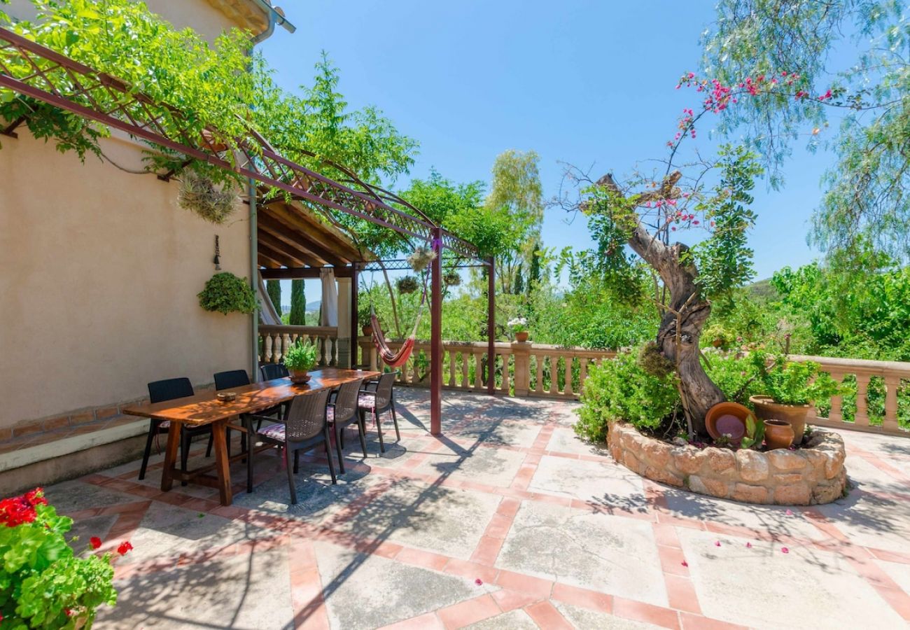 House in Sa Coma - YourHouse Es Garroveral 3, quiet and individual holidays in the Tramuntana area