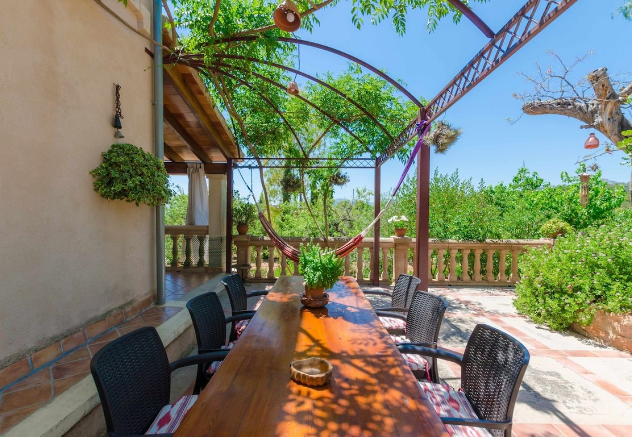 House in Sa Coma - YourHouse Es Garroveral 3, quiet and individual holidays in the Tramuntana area