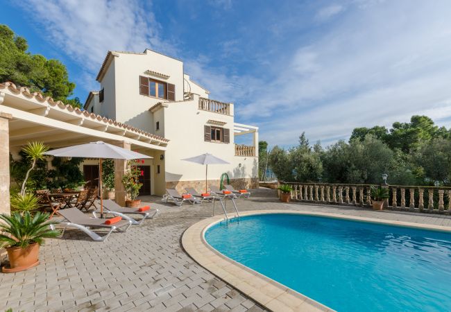 Villa in Andratx - YourHouse Binifat, spacious house overlooking Puerto de Andratx