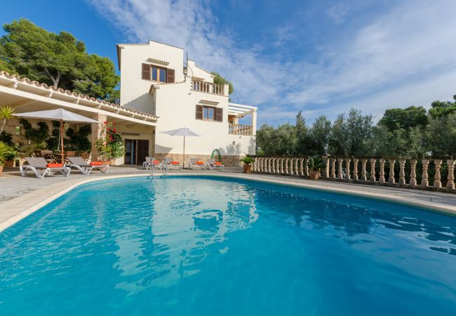 Villa in Andratx - YourHouse Binifat, spacious house overlooking Puerto de Andratx