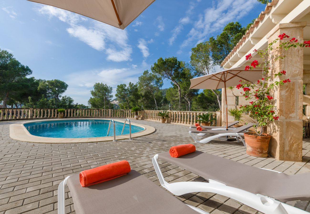 Villa in Andratx - YourHouse Binifat, spacious house overlooking Puerto de Andratx