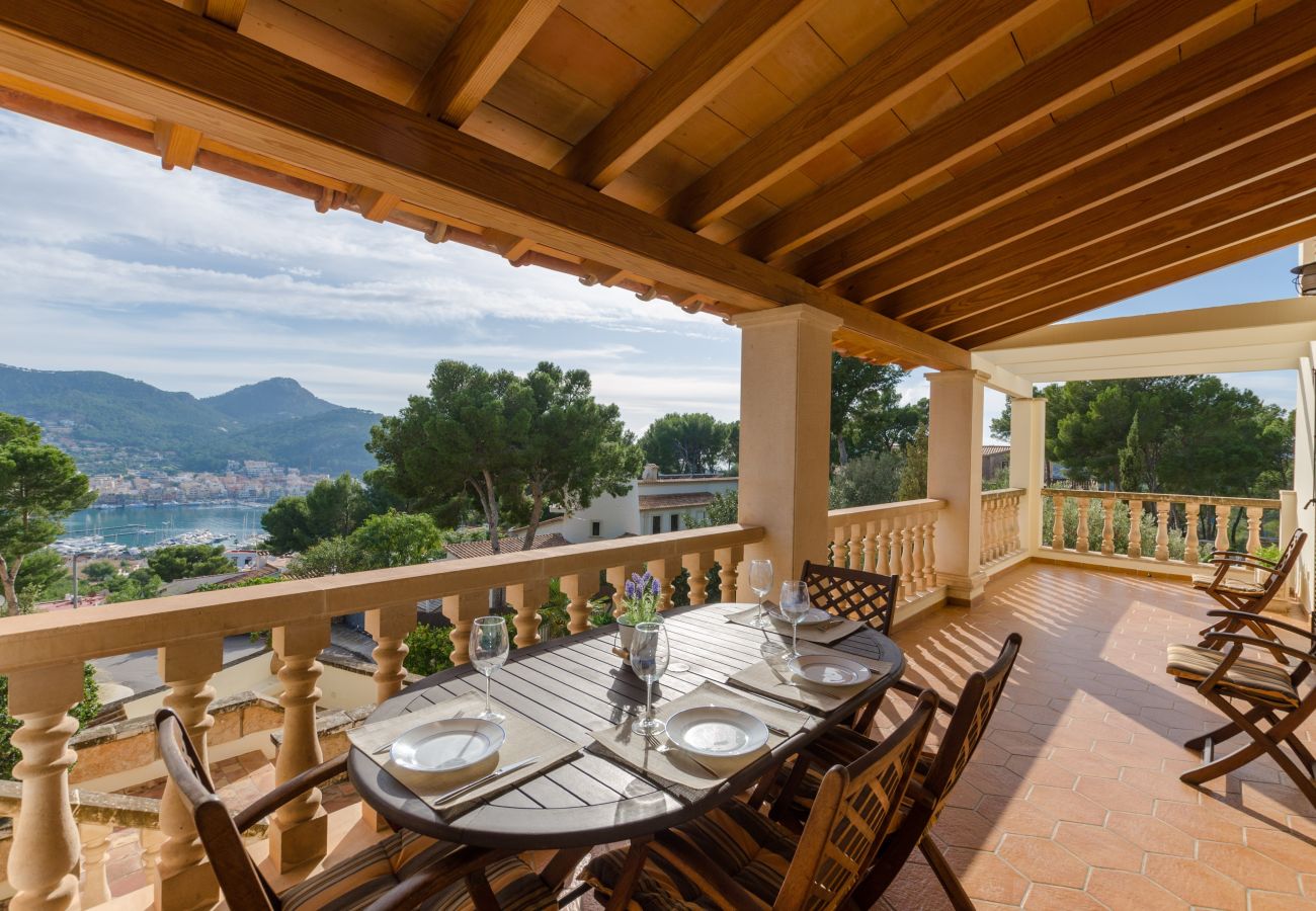 Villa in Andratx - YourHouse Binifat, spacious house overlooking Puerto de Andratx