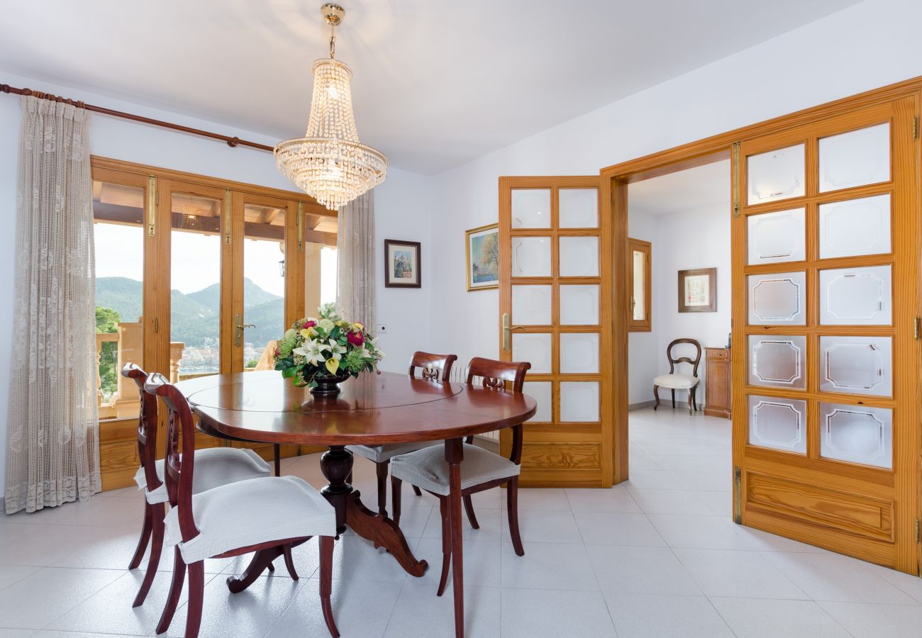 Villa in Andratx - YourHouse Binifat, spacious house overlooking Puerto de Andratx