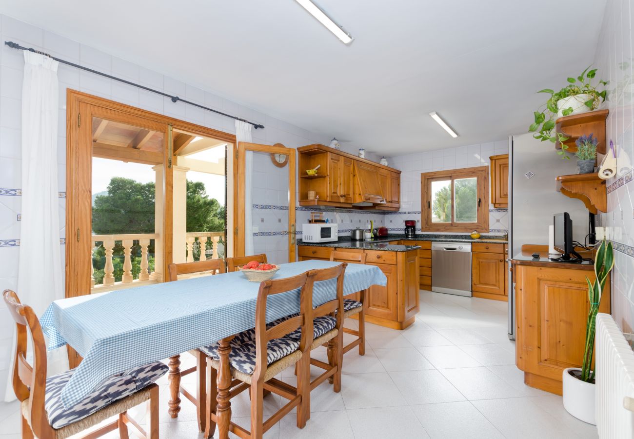 Villa in Andratx - YourHouse Binifat, spacious house overlooking Puerto de Andratx