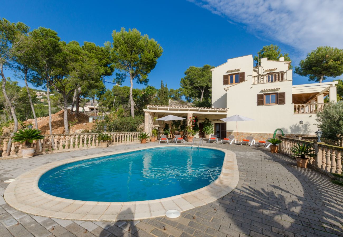 Villa in Andratx - YourHouse Binifat, spacious house overlooking Puerto de Andratx