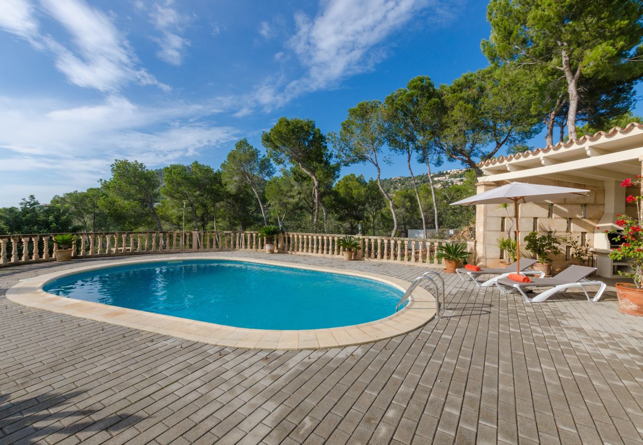 Villa in Andratx - YourHouse Binifat, spacious house overlooking Puerto de Andratx