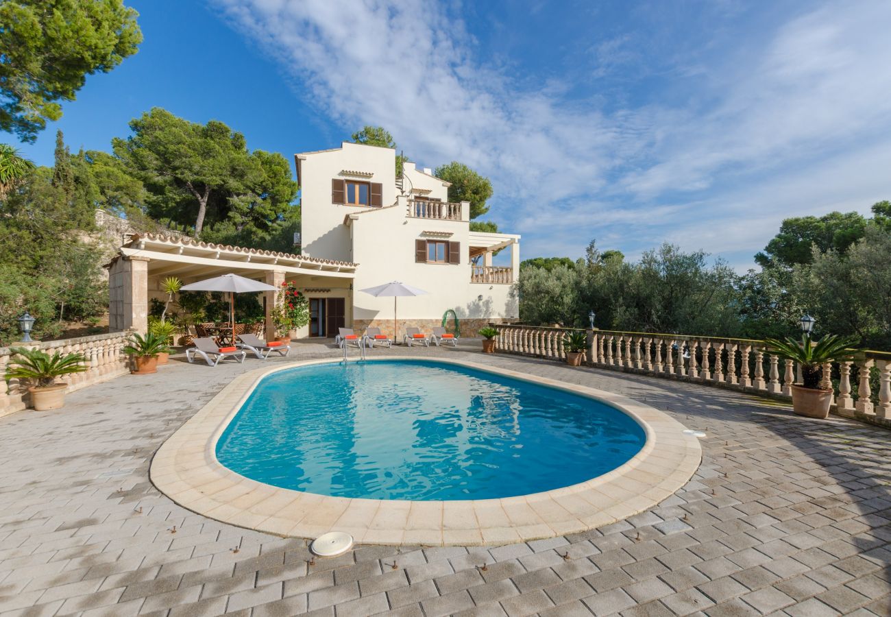 Villa in Andratx - YourHouse Binifat, spacious house overlooking Puerto de Andratx