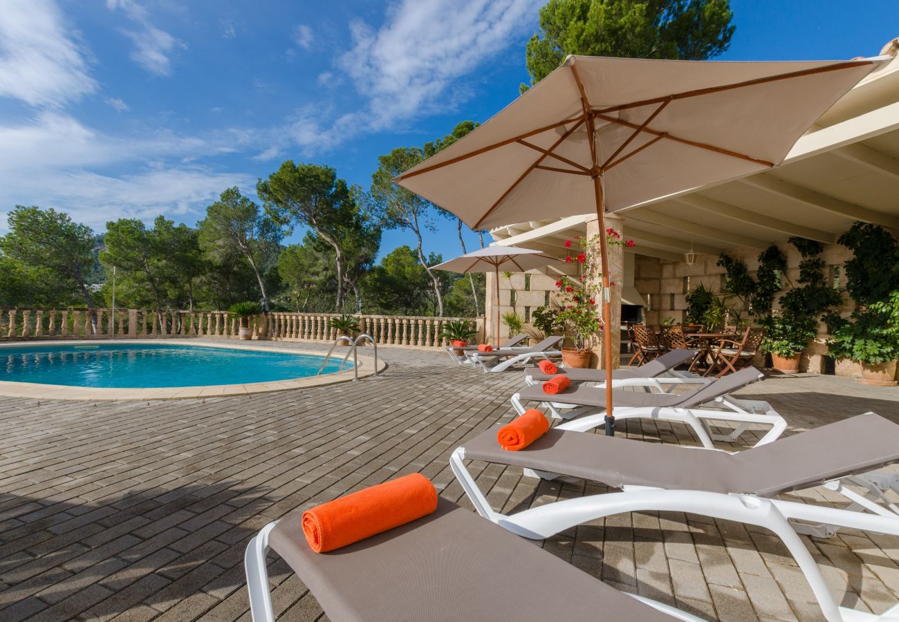 Villa in Andratx - YourHouse Binifat, spacious house overlooking Puerto de Andratx