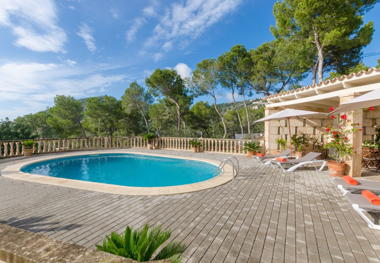 Villa in Andratx - YourHouse Binifat, spacious house overlooking Puerto de Andratx