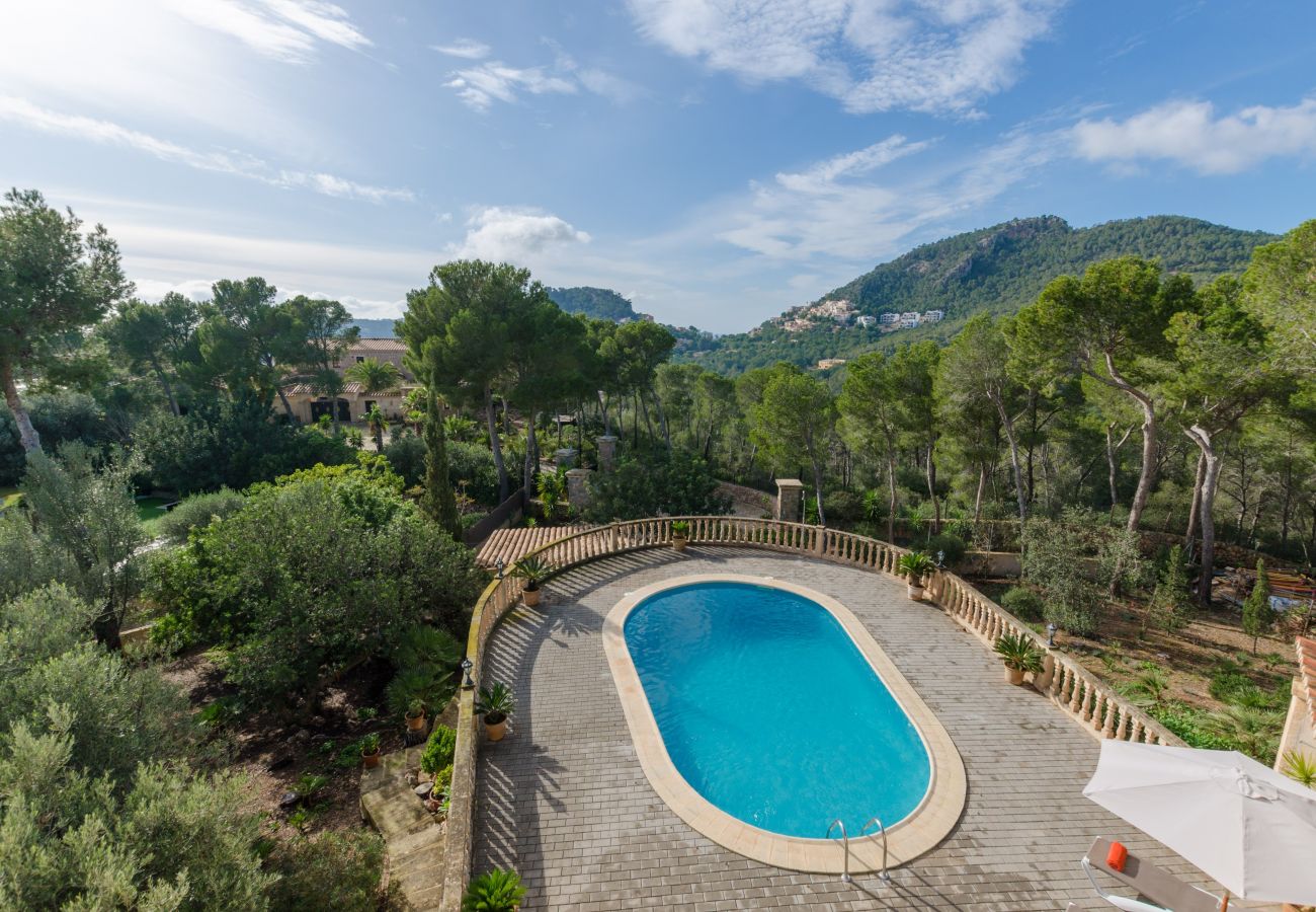Villa in Andratx - YourHouse Binifat, spacious house overlooking Puerto de Andratx