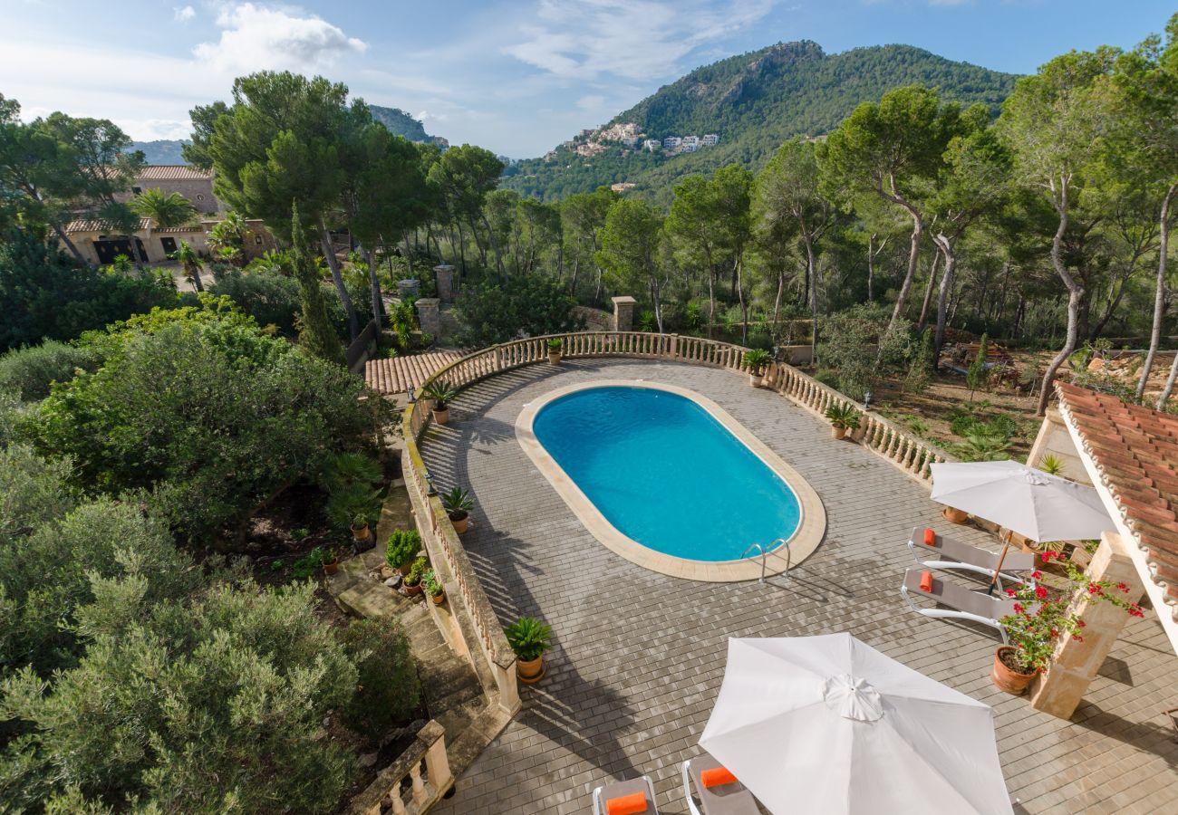 Villa in Andratx - YourHouse Binifat, spacious house overlooking Puerto de Andratx