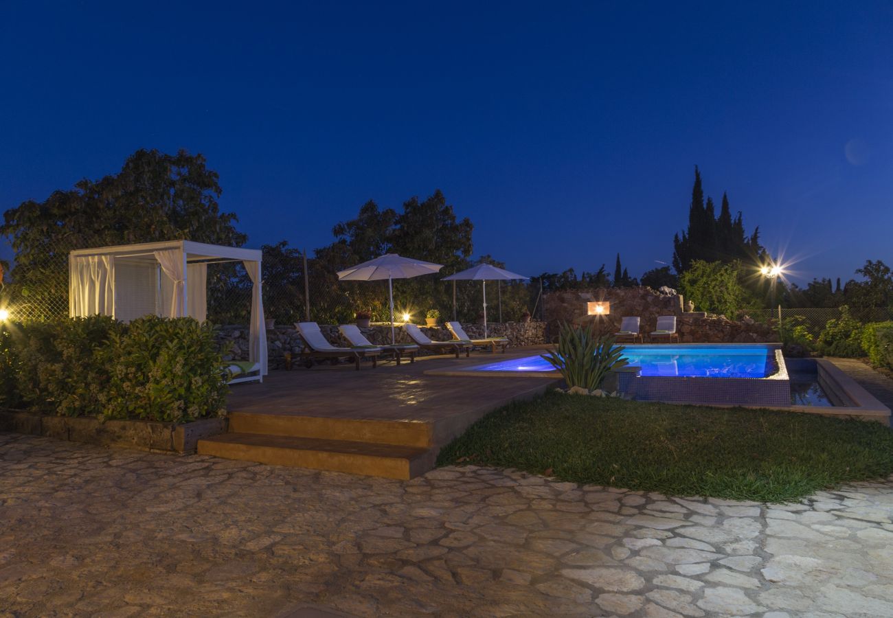 House in Muro - YourHouse Es Moyà des Pins, villa with private pool and garden in Majorca North