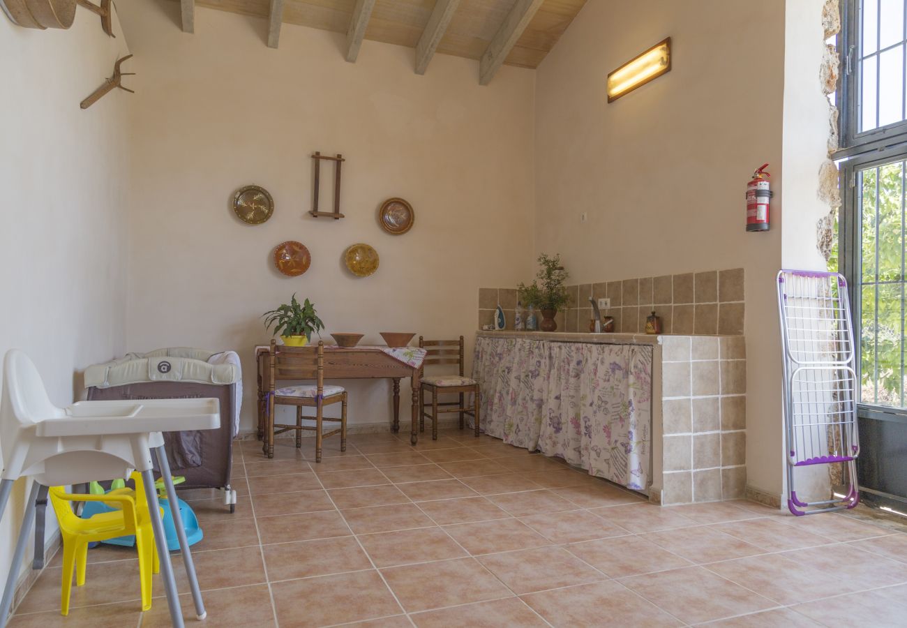House in Muro - YourHouse Es Moyà des Pins, villa with private pool and garden in Majorca North