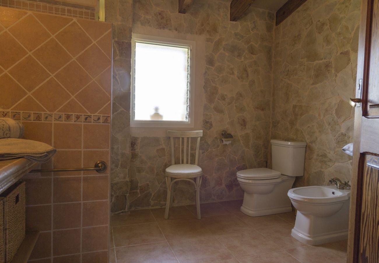 House in Muro - YourHouse Es Moyà des Pins, villa with private pool and garden in Majorca North