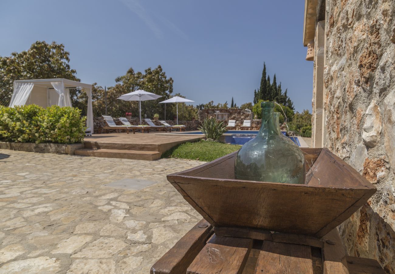 House in Muro - YourHouse Es Moyà des Pins, villa with private pool and garden in Majorca North