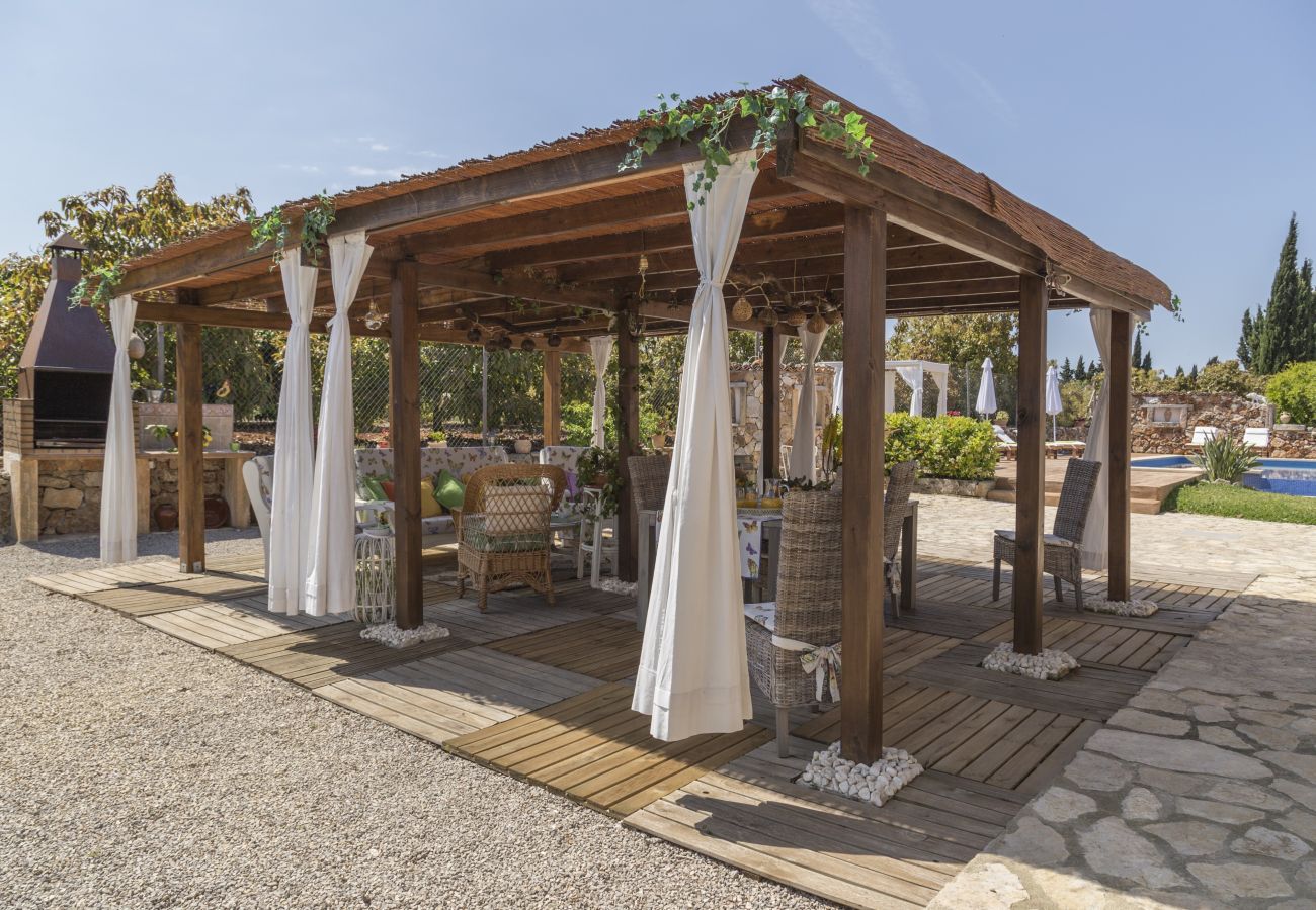 House in Muro - YourHouse Es Moyà des Pins, villa with private pool and garden in Majorca North