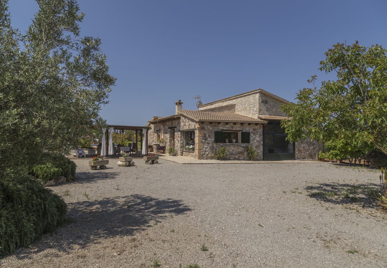 House in Muro - YourHouse Es Moyà des Pins, villa with private pool and garden in Majorca North