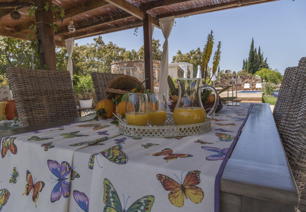 House in Muro - YourHouse Es Moyà des Pins, villa with private pool and garden in Majorca North