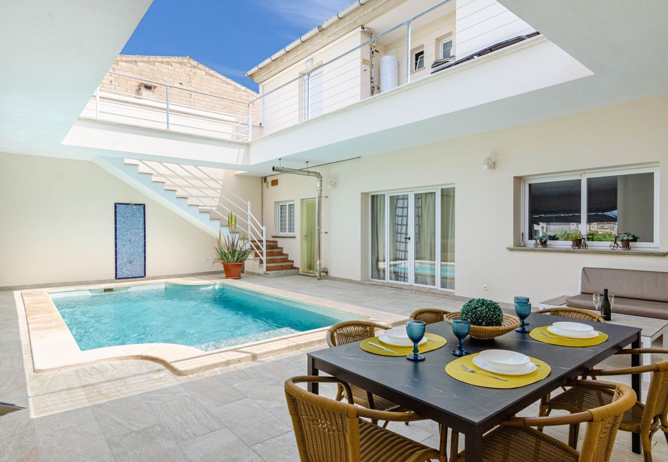 House in Muro - Modern vacation house with private pool and barbecue, YourHouse Villa Marian
