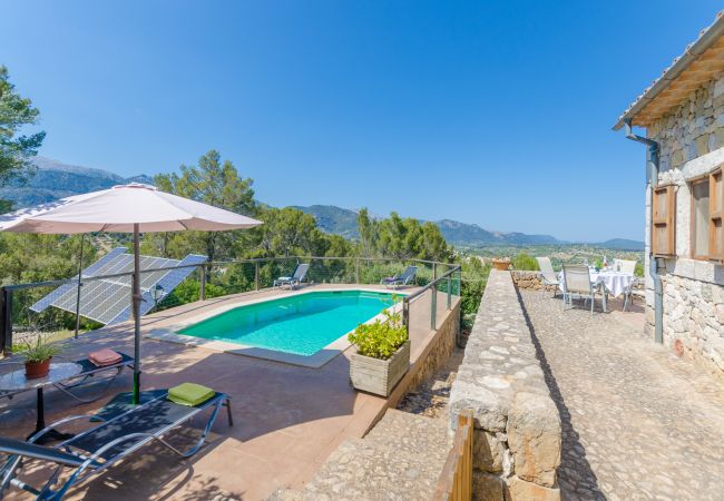 House in Selva - YourHouse Sa Garriga de Can Barratot - villa with pool in Selva, Tramuntana