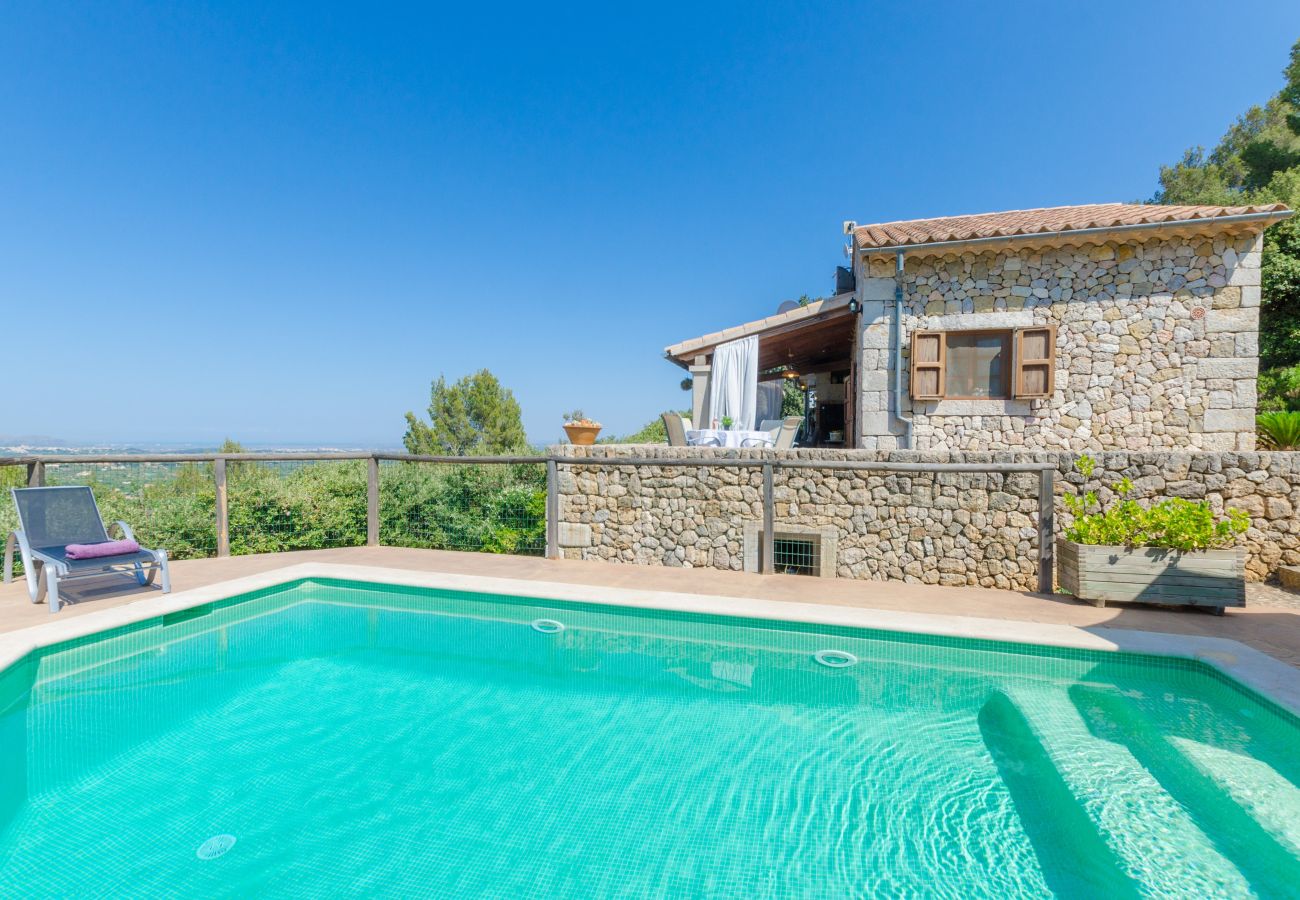 House in Selva - YourHouse Sa Garriga de Can Barratot - villa with pool in Selva, Tramuntana