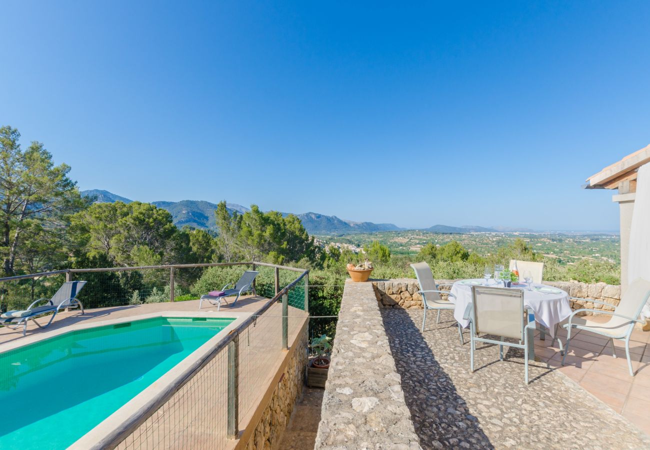 House in Selva - YourHouse Sa Garriga de Can Barratot - villa with pool in Selva, Tramuntana