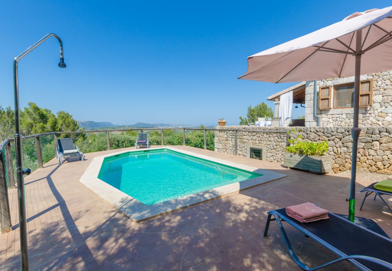House in Selva - YourHouse Sa Garriga de Can Barratot - villa with pool in Selva, Tramuntana