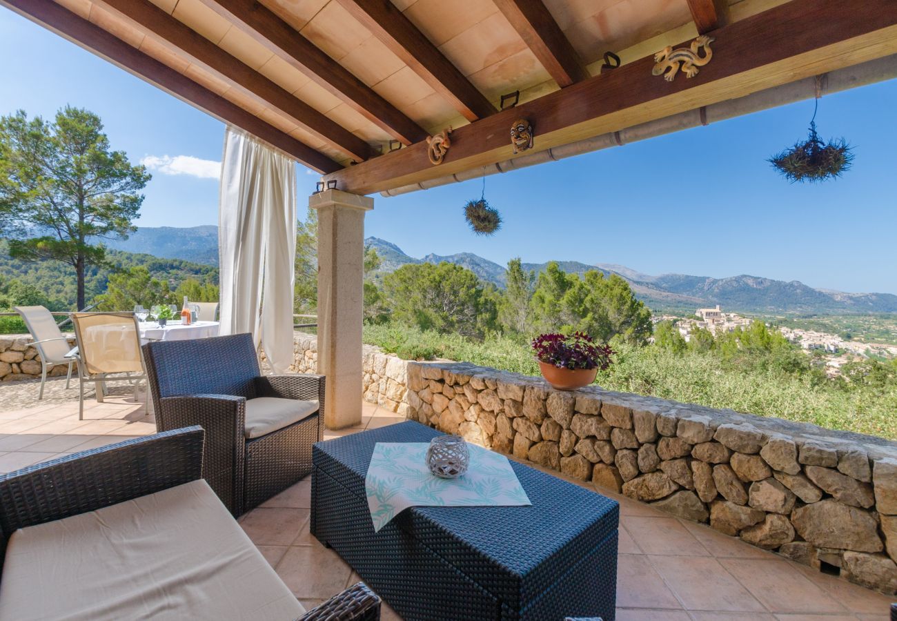 House in Selva - YourHouse Sa Garriga de Can Barratot - villa with pool in Selva, Tramuntana