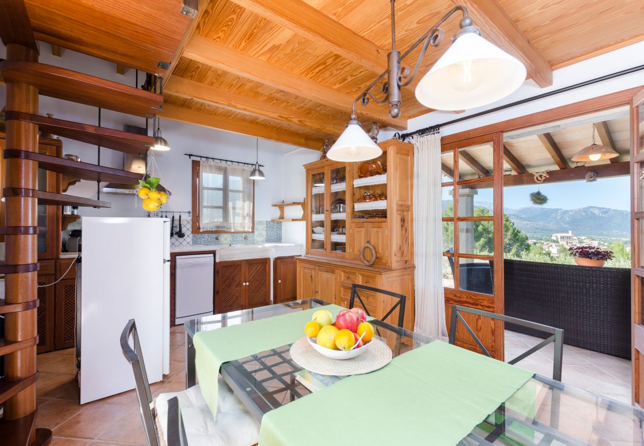 House in Selva - YourHouse Sa Garriga de Can Barratot - villa with pool in Selva, Tramuntana