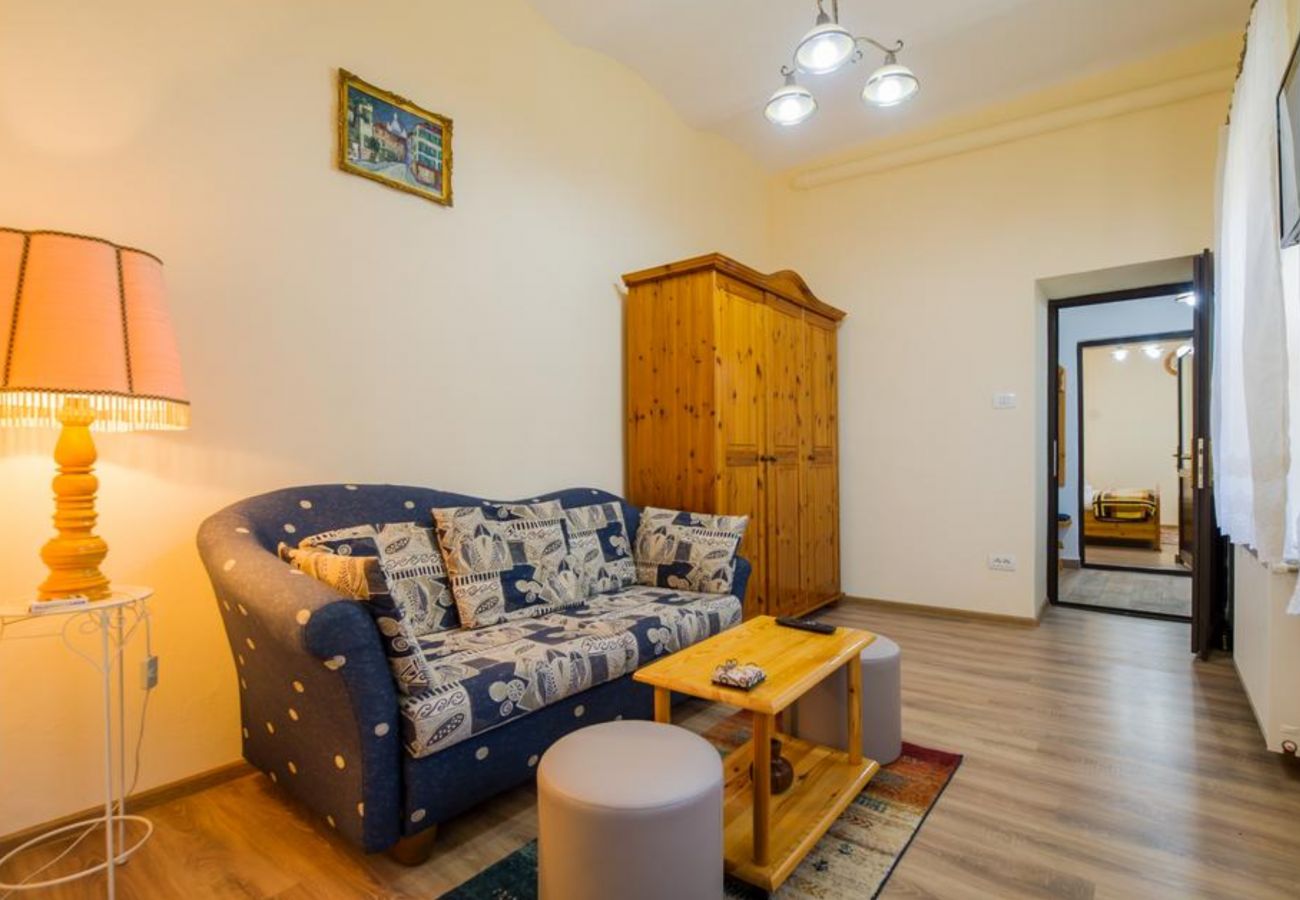 Apartment in Sinaia - Apartment Carol private yard with barbeque and parking