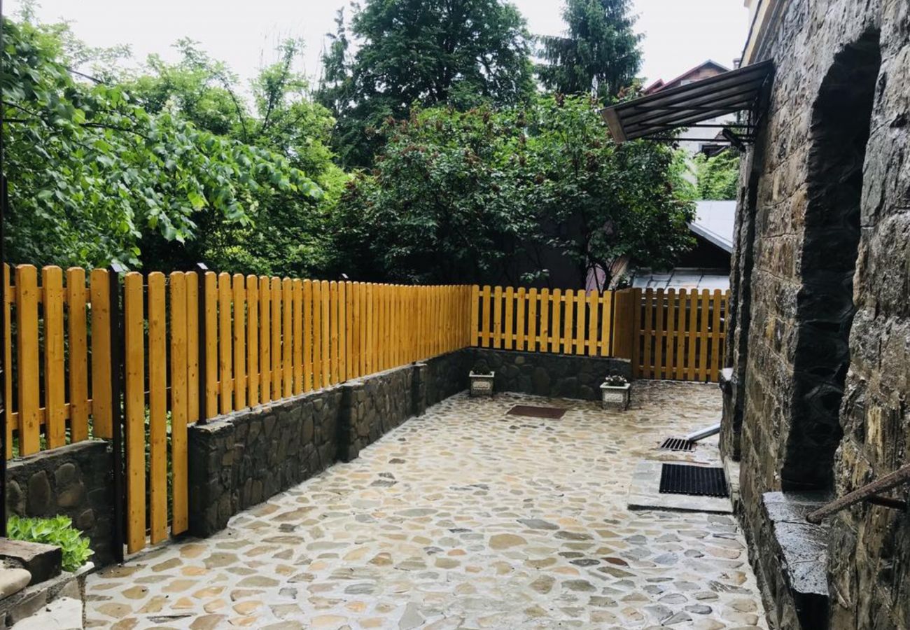 Apartment in Sinaia - Apartment Carol private yard with barbeque and parking