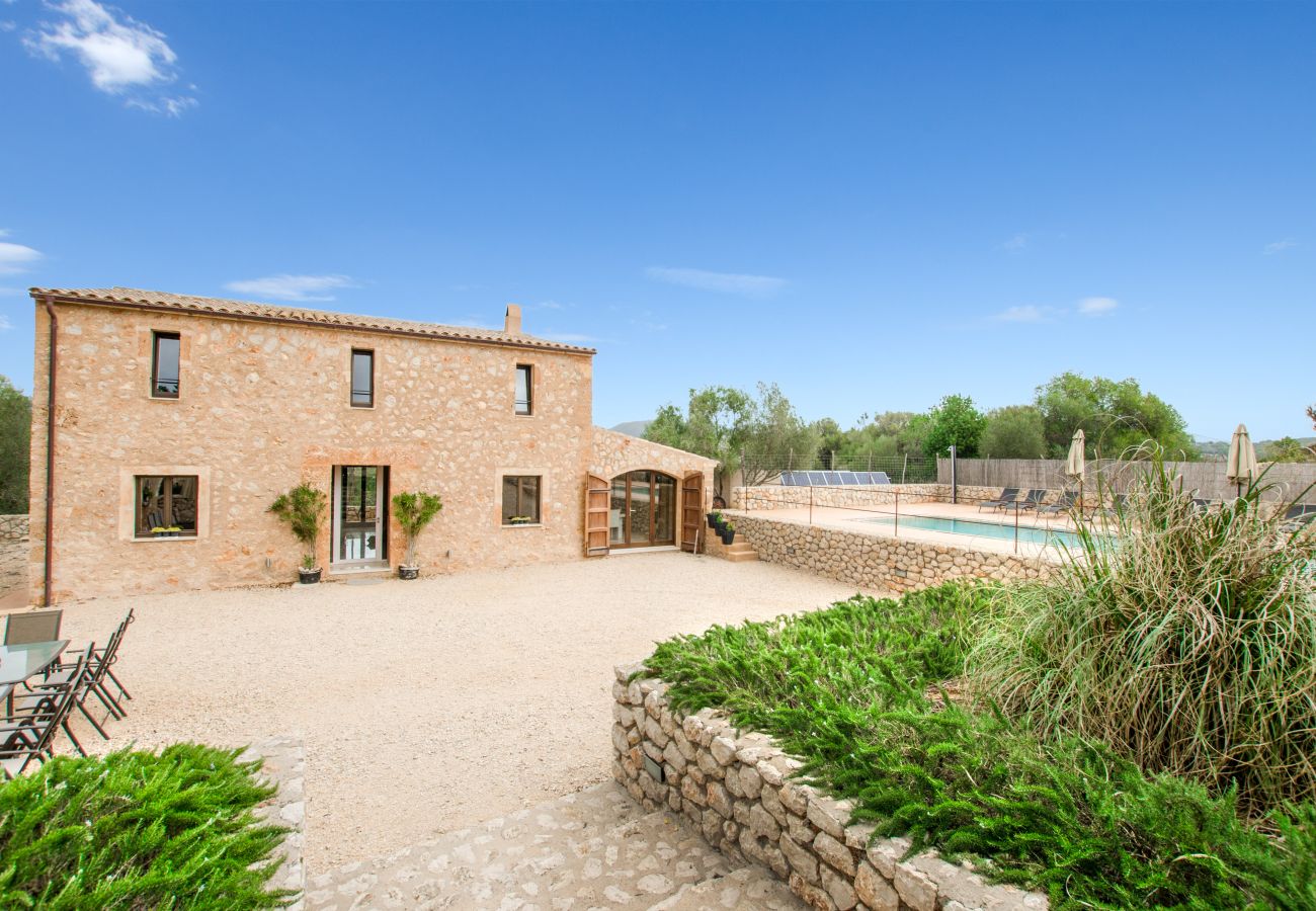 Cottage in Sant Llorenç Des Cardassar - YourHouse Sa Riba, beautiful stone finca with private pool