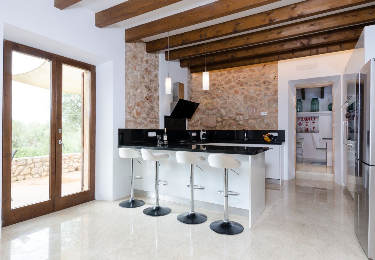 Cottage in Sant Llorenç Des Cardassar - YourHouse Sa Riba, beautiful stone finca with private pool