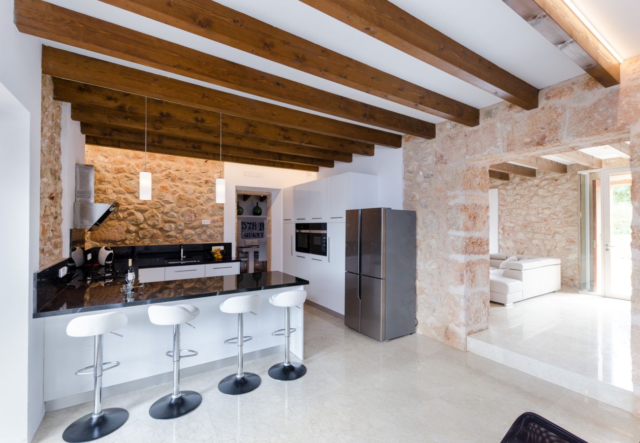 Cottage in Sant Llorenç Des Cardassar - YourHouse Sa Riba, beautiful stone finca with private pool