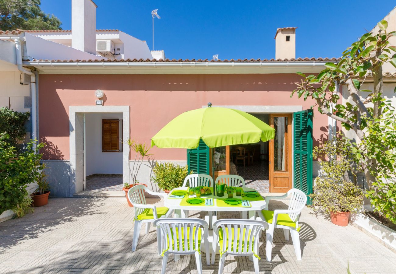 House in Can Picafort - YourHouse Can Soler, house with terrace,  near the beach