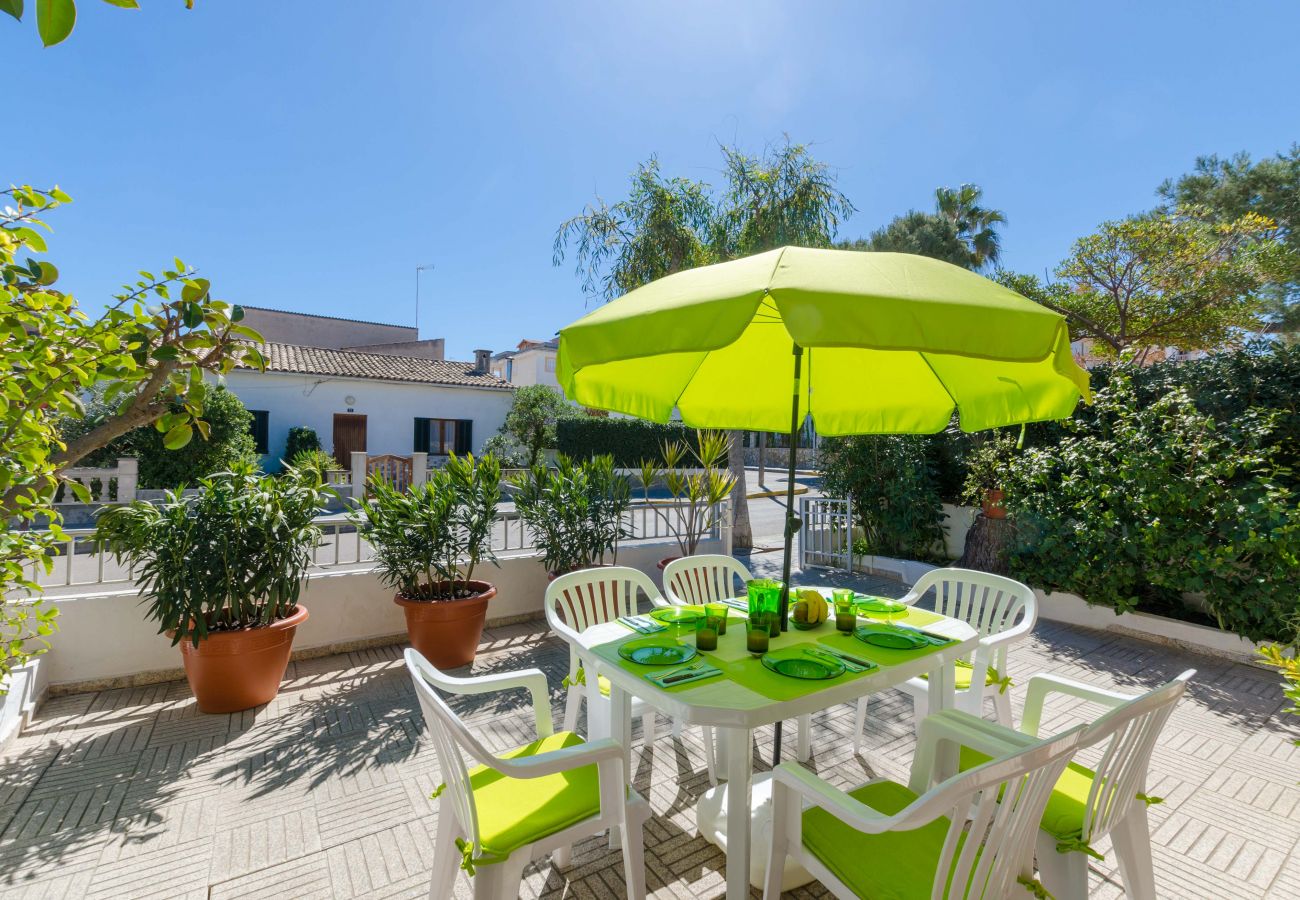 House in Can Picafort - YourHouse Can Soler, house with terrace,  near the beach