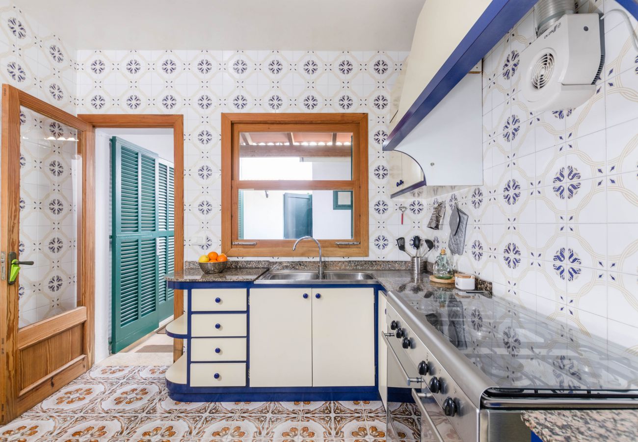 House in Can Picafort - YourHouse Can Soler, house with terrace,  near the beach