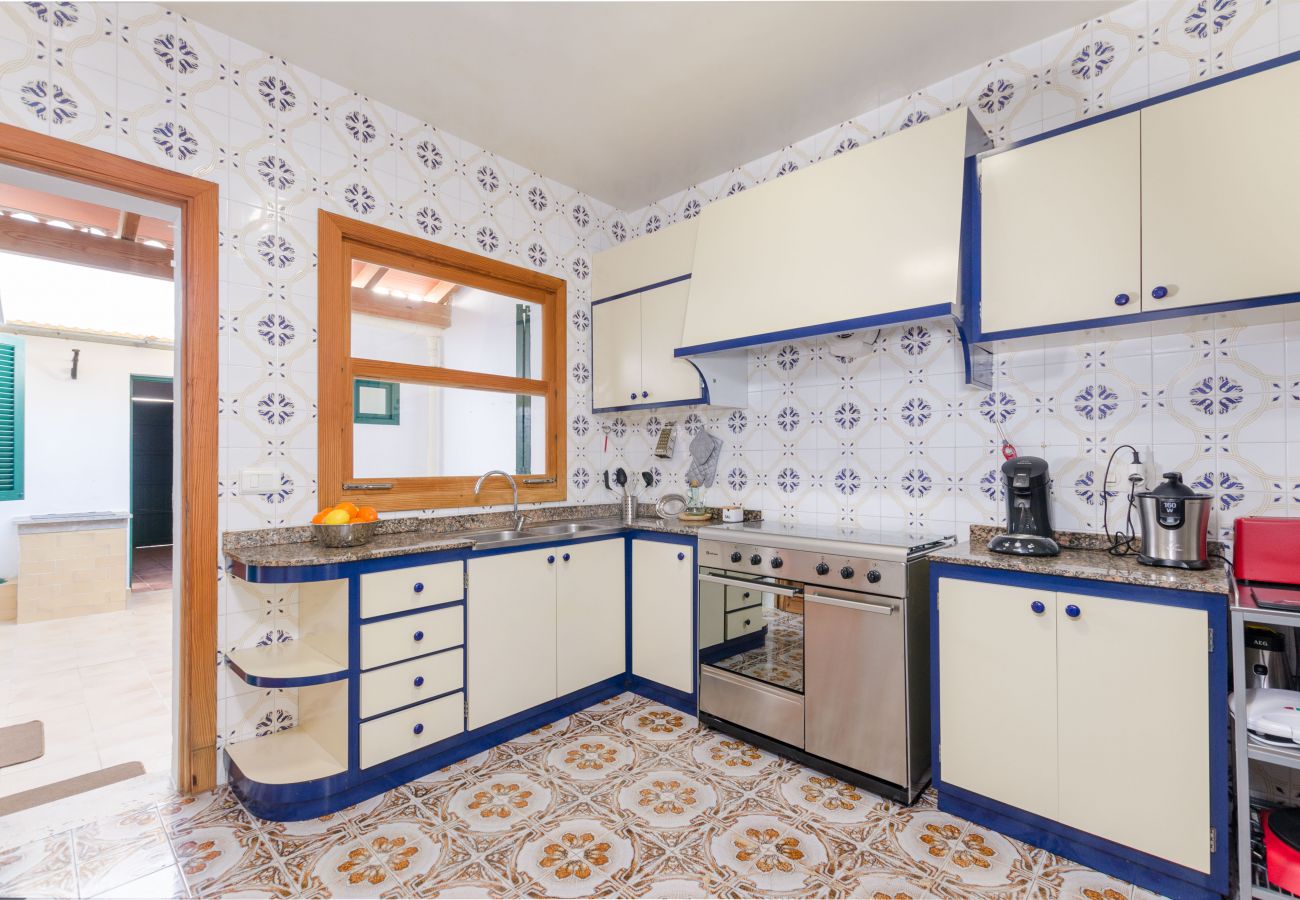 House in Can Picafort - YourHouse Can Soler, house with terrace,  near the beach