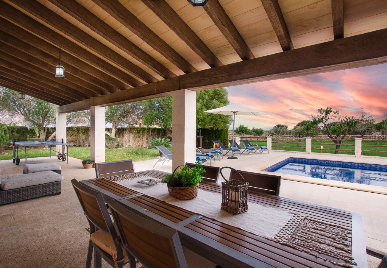 Villa in Santa Margalida - YourHouse Can Cuixa, wonderful villa with private pool in Majorca North