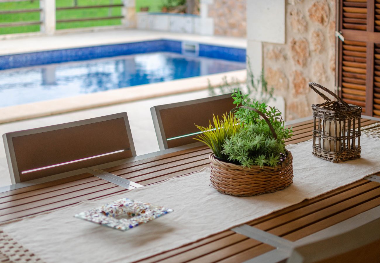 Villa in Santa Margalida - YourHouse Can Cuixa, wonderful villa with private pool in Majorca North
