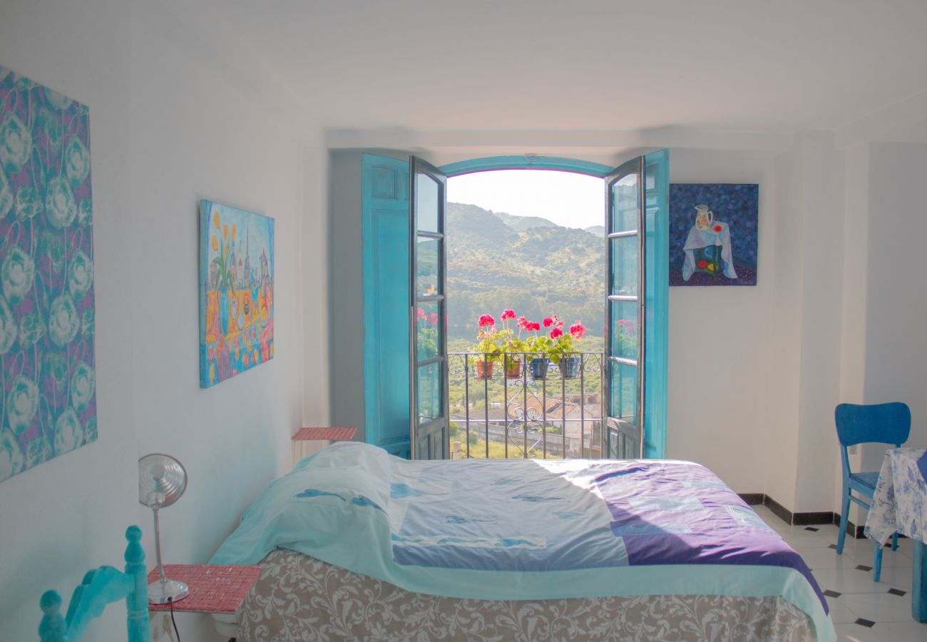 Bedroom in holiday home in Malaga, Spain