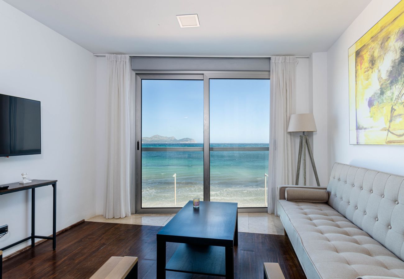 Apartment in Can Picafort - YourHouse Blaublue 2.3, wonderful sea view apartment in Majorca North