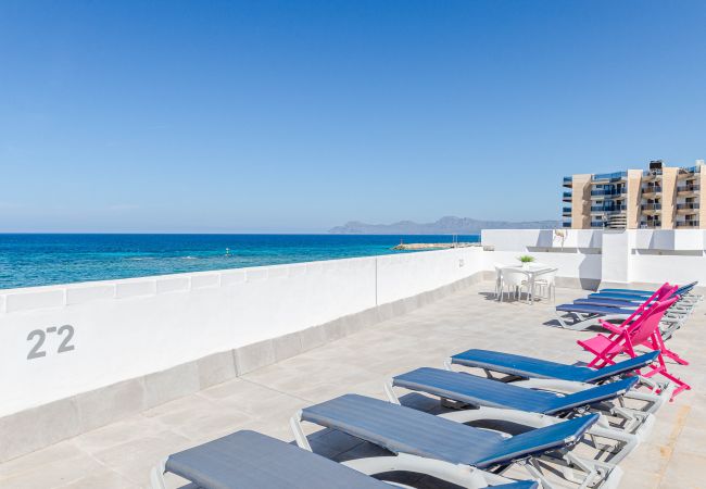 Apartment in Can Picafort - YourHouse Blau Blue 1.2, sea-view apartment in Can Picafort Apartment in Can Picafort - YourHouse Blau Blue 1.2, sea-view apartment in Can Picafort