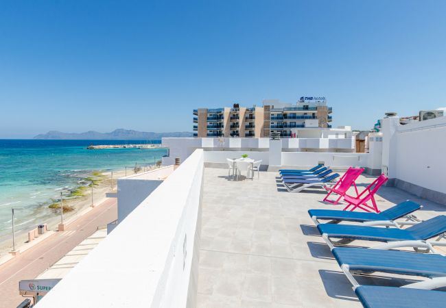 Apartment in Can Picafort - YourHouse Blau Blue 1.2, sea-view apartment in Can Picafort Apartment in Can Picafort - YourHouse Blau Blue 1.2, sea-view apartment in Can Picafort