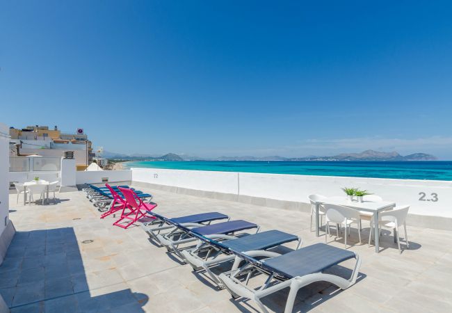 Apartment in Can Picafort - YourHouse Blau Blue 1.2, sea-view apartment in Can Picafort Apartment in Can Picafort - YourHouse Blau Blue 1.2, sea-view apartment in Can Picafort