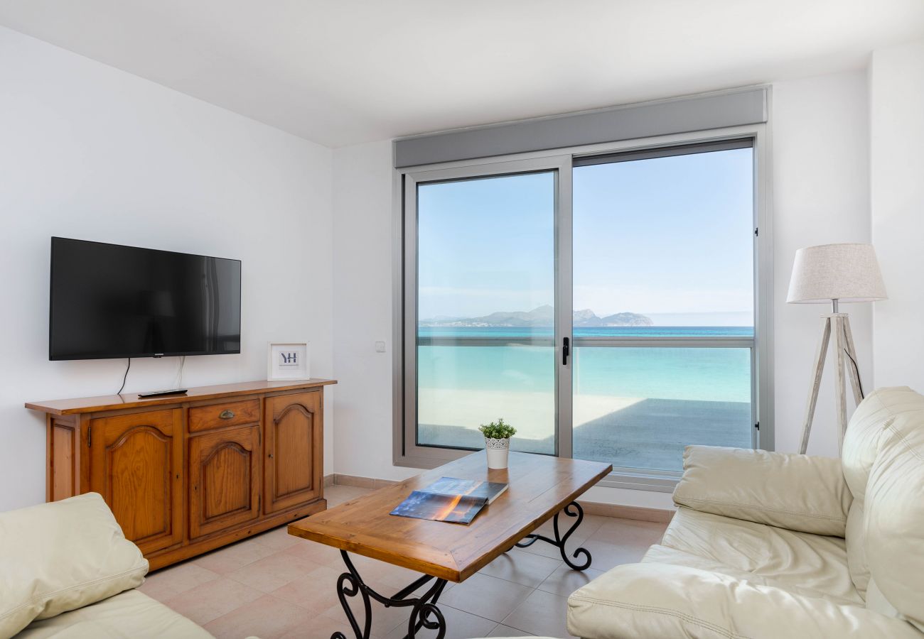 Apartment in Can Picafort - YourHouse Blau Blue 1.2, sea-view apartment in Can Picafort